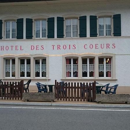 Vaulion Hotel-Restaurant Des 3 Coeurs מראה חיצוני תמונה